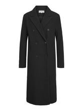 Load image into Gallery viewer, Classic Wool Coat - Black - TeeShoppen - Black 5
