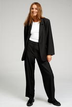 Load image into Gallery viewer, Classic Suit Pants - Black - TeeShoppen - Black 4
