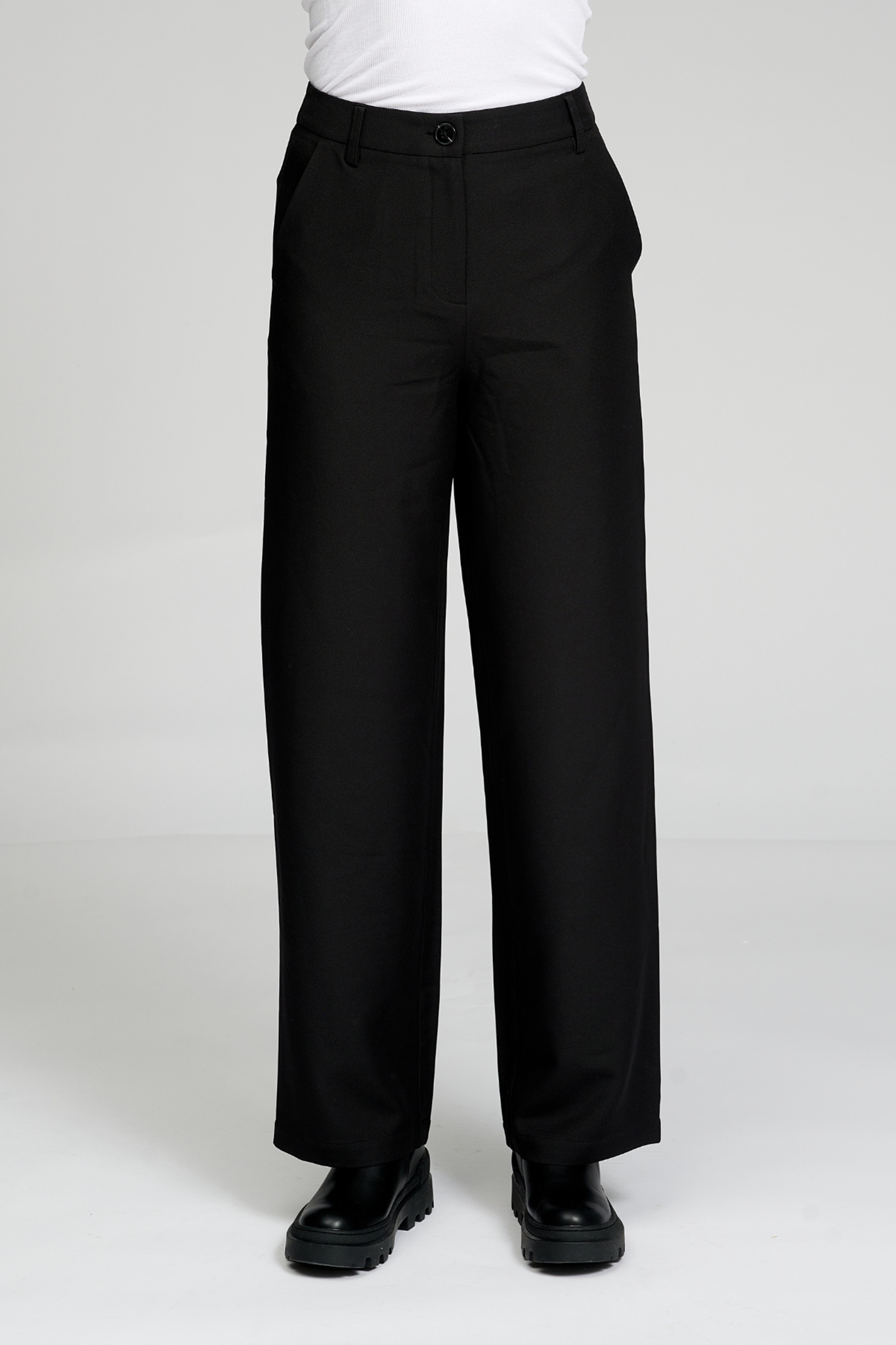 Classic Suit Pants - Black - TeeShoppen - Black 5