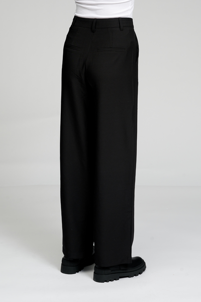 Classic Suit Pants - Black - TeeShoppen - Black 7