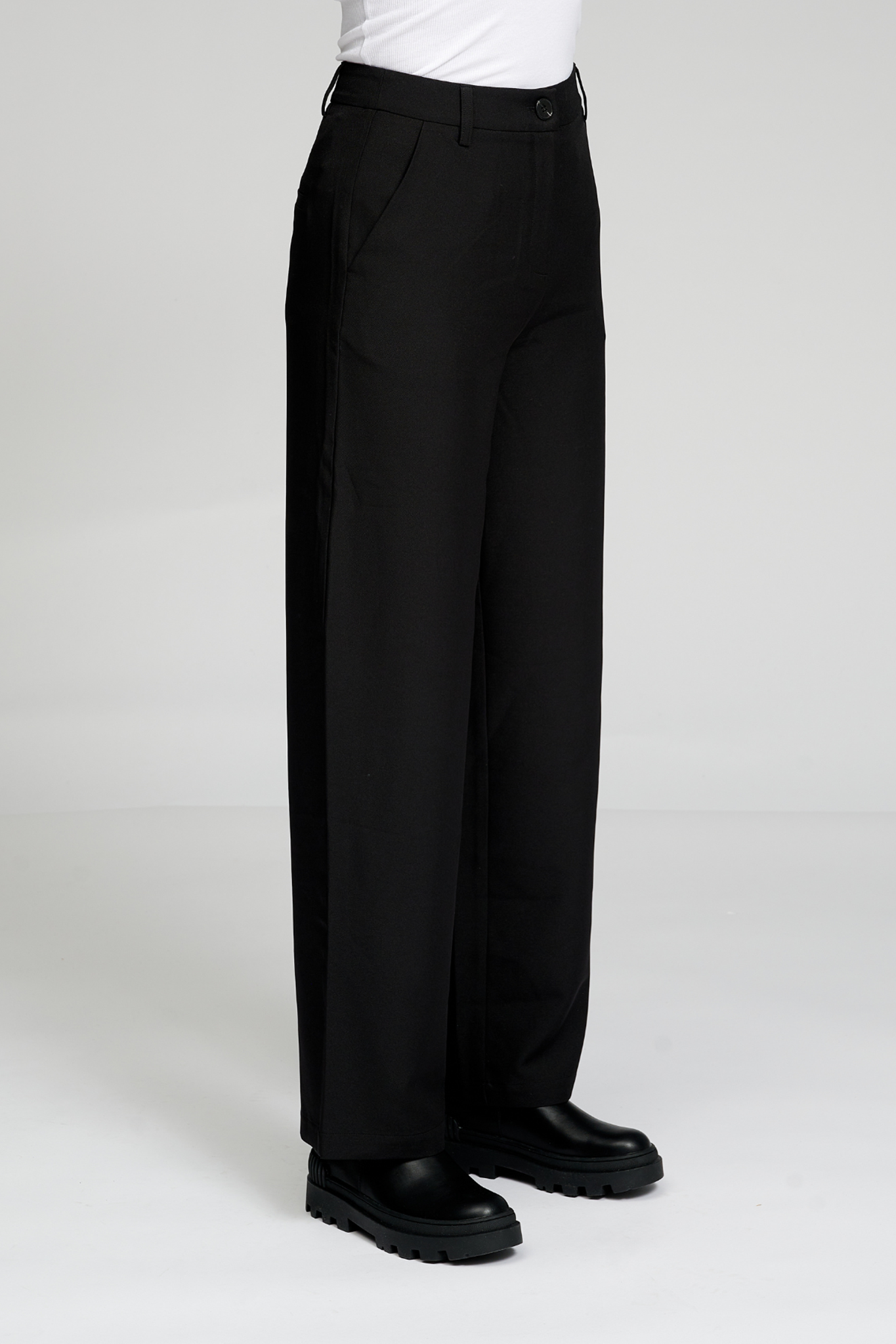 Classic Suit Pants - Black - TeeShoppen - Black 6