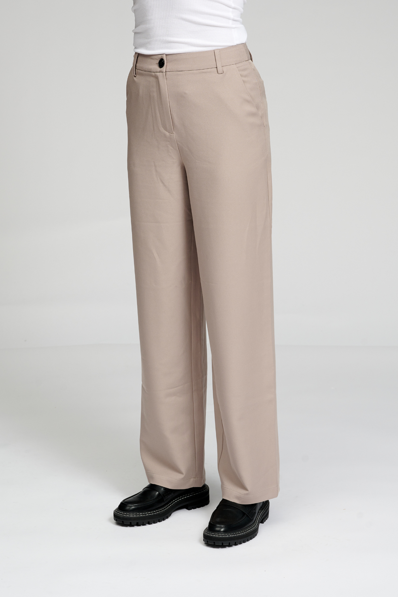 Classic Suit Pants - Grey - TeeShoppen - Grey 8