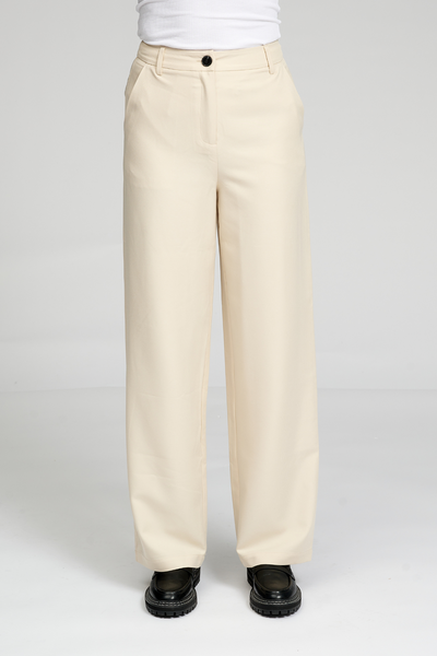 Classic Suit Pants - Beige - TeeShoppen - White 4