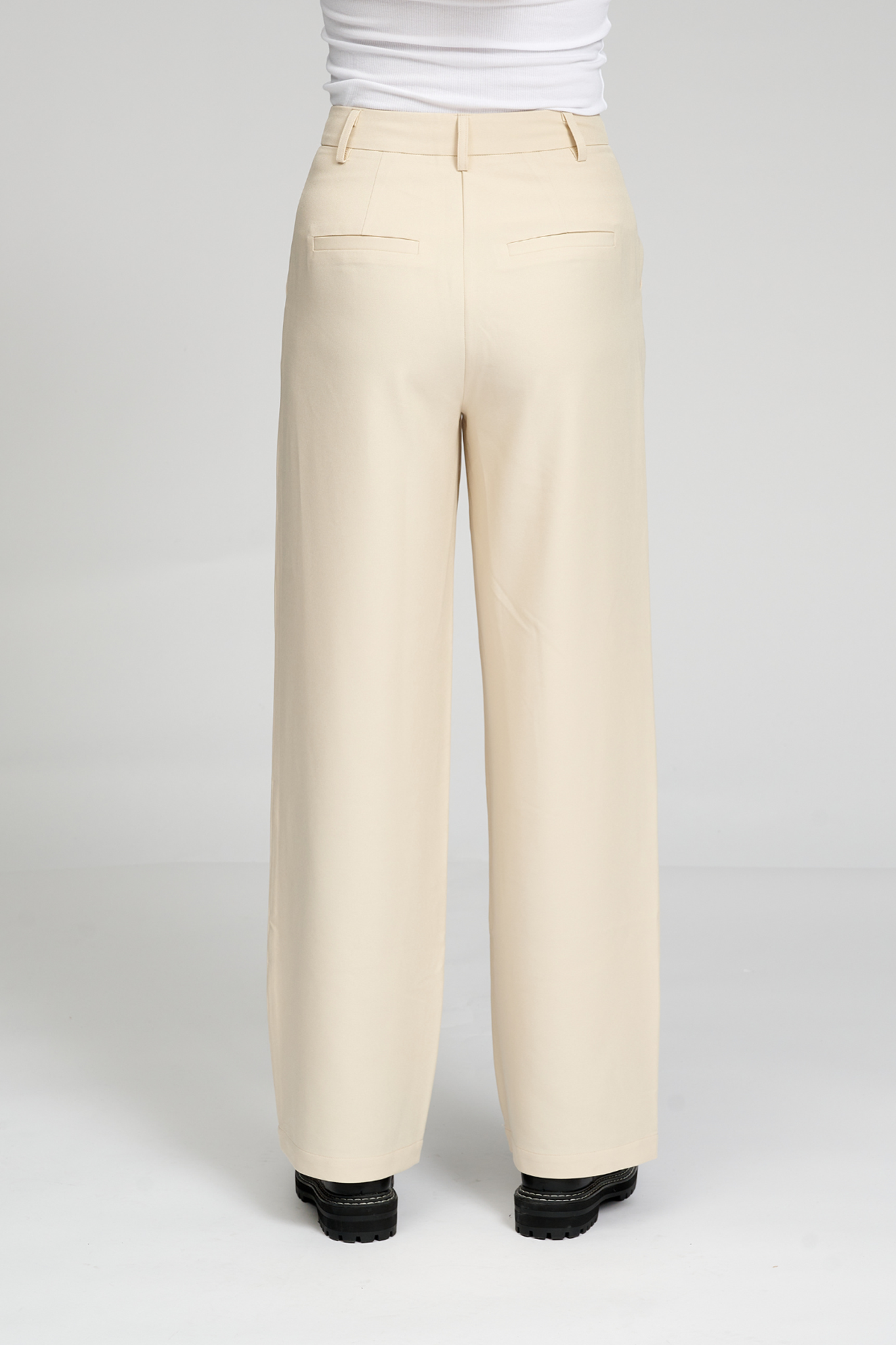 Classic Suit Pants - Beige - TeeShoppen - White 6