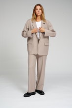 Load image into Gallery viewer, Oversized Blazer - Grey - TeeShoppen - Grey 3
