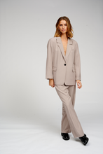 Load image into Gallery viewer, Oversized Blazer - Grey - TeeShoppen - Grey 5
