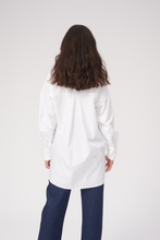 Load image into Gallery viewer, Oversized Shirt - White - TeeShoppen - White 7
