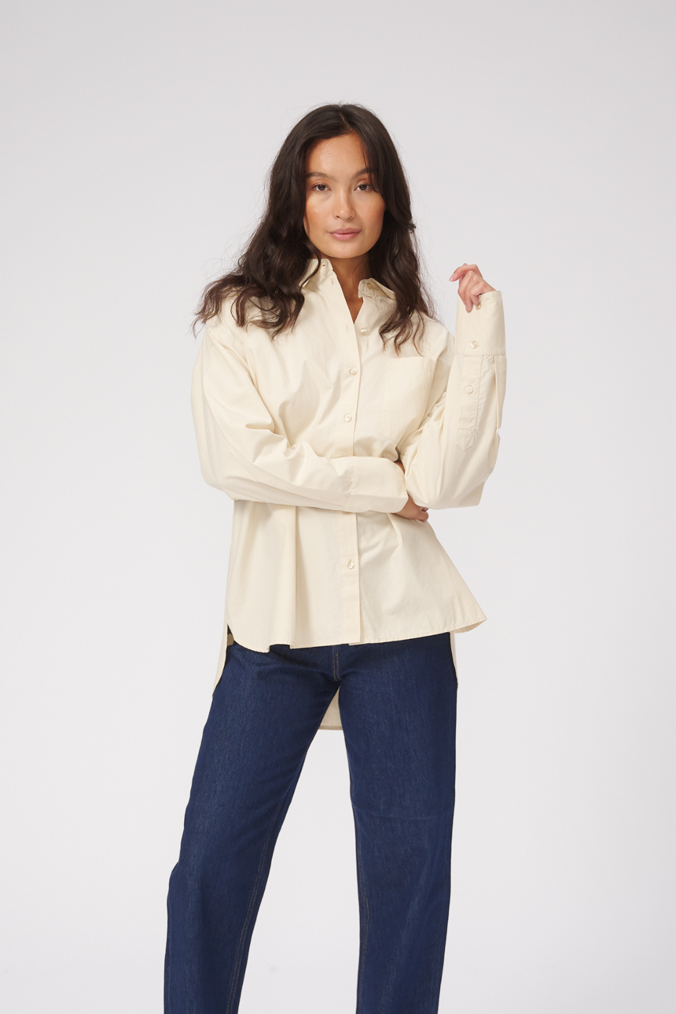 Relaxed Shirt - Beige - TeeShoppen - Khaki 3