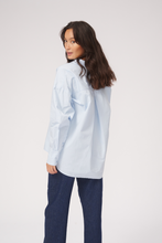 Load image into Gallery viewer, Relaxed Shirt - Light Blue - TeeShoppen - Blue 2
