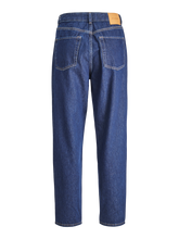 Load image into Gallery viewer, The Original Performance Mom Jeans - Dark Blue Denim - TeeShoppen - Blue 7
