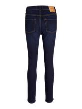 Load image into Gallery viewer, The Original Performance Skinny Jeans - Dark Blue Denim - TeeShoppen - Blue 11
