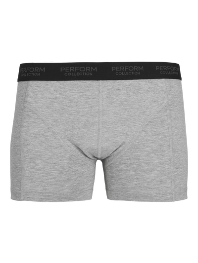 The Original Performance Trunks 3-pack - Grey Melange - TeeShoppen - Grey 2