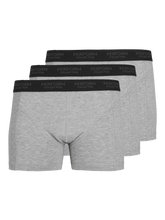 Load image into Gallery viewer, The Original Performance Trunks 3-pack - Grey Melange - TeeShoppen - Grey
