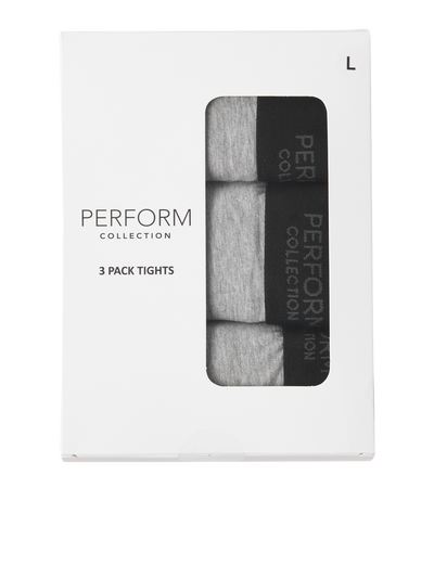 The Original Performance Trunks 3-pack - Grey Melange - TeeShoppen - Grey 4