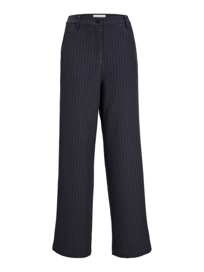 Classic Suit Pants - Navy Pinstripe - TeeShoppen - Blue