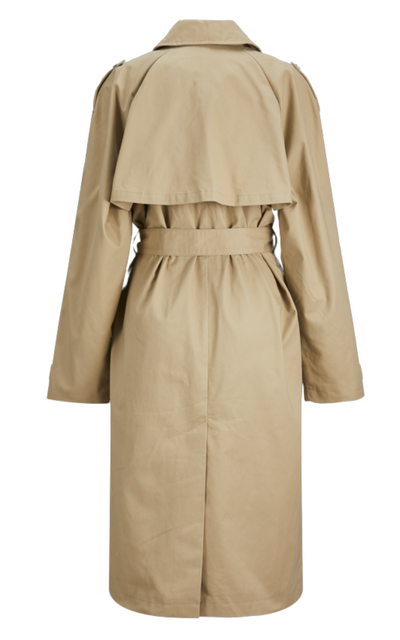 Linea trenchcoat - Beige - TeeShoppen - Khaki 5