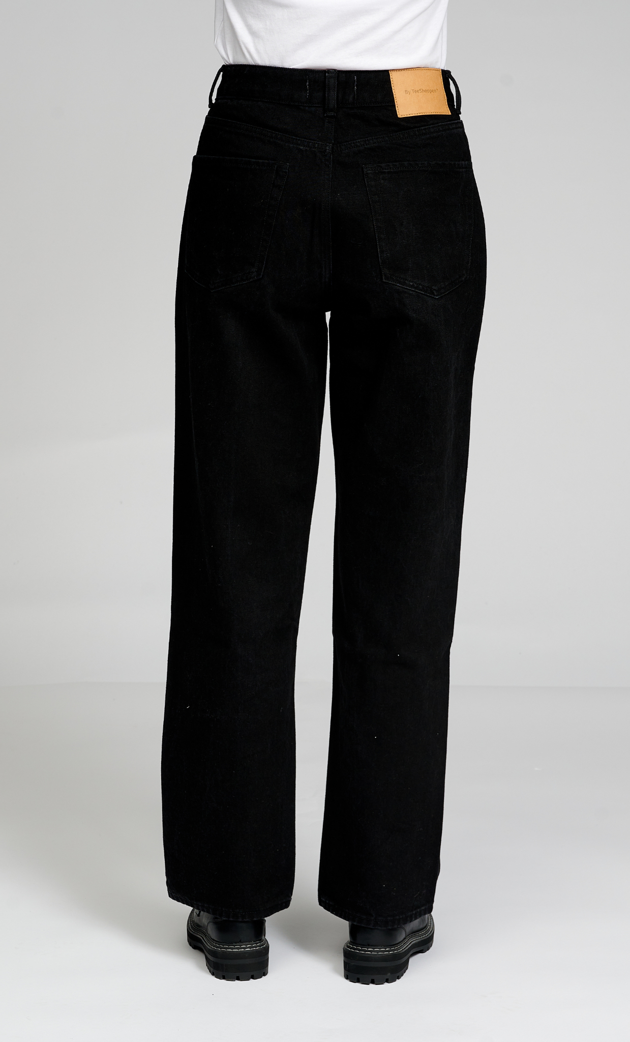 The Original Performance Loose Jeans - Black Denim - TeeShoppen - Black 12