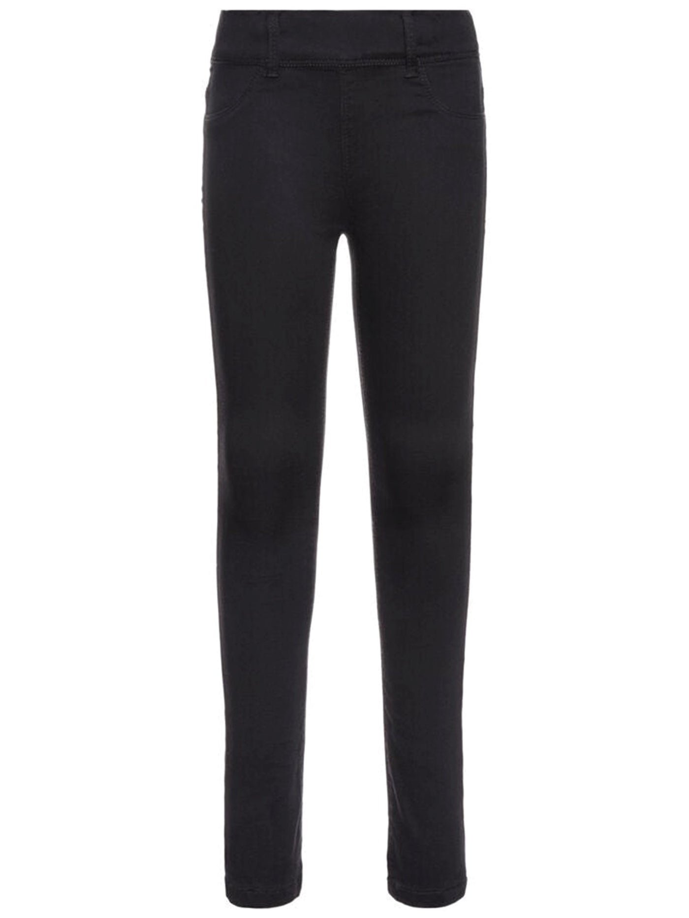 Twill Leggings - Black - Name It - Black