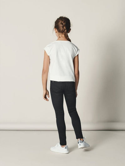 Twill Leggings - Black - Name It - Black 3