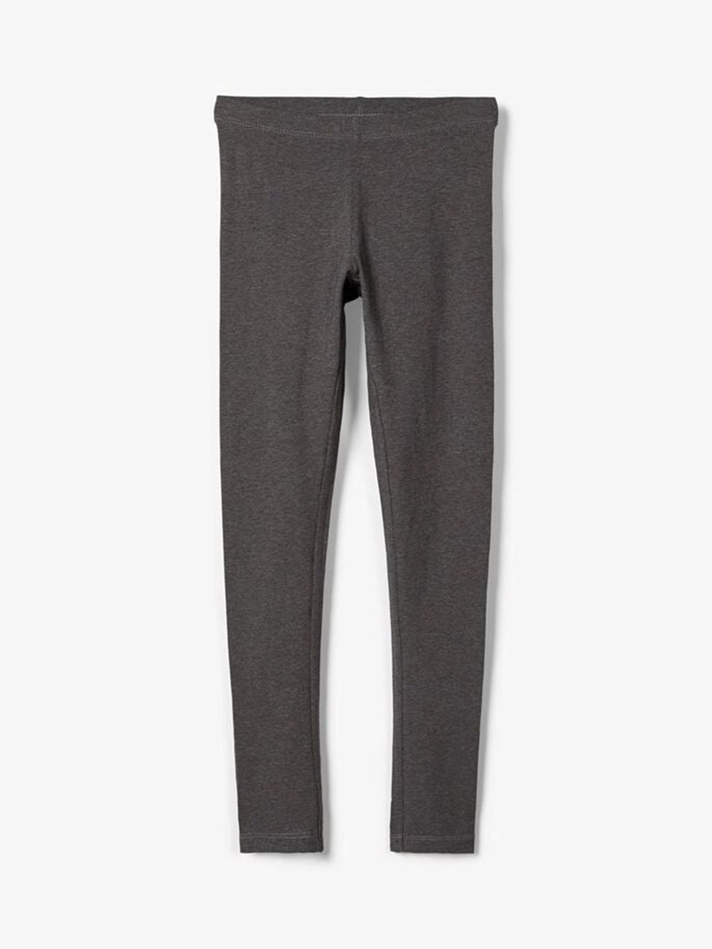 Basic leggings in cotton - Dark Gray - Name It - Grey 2