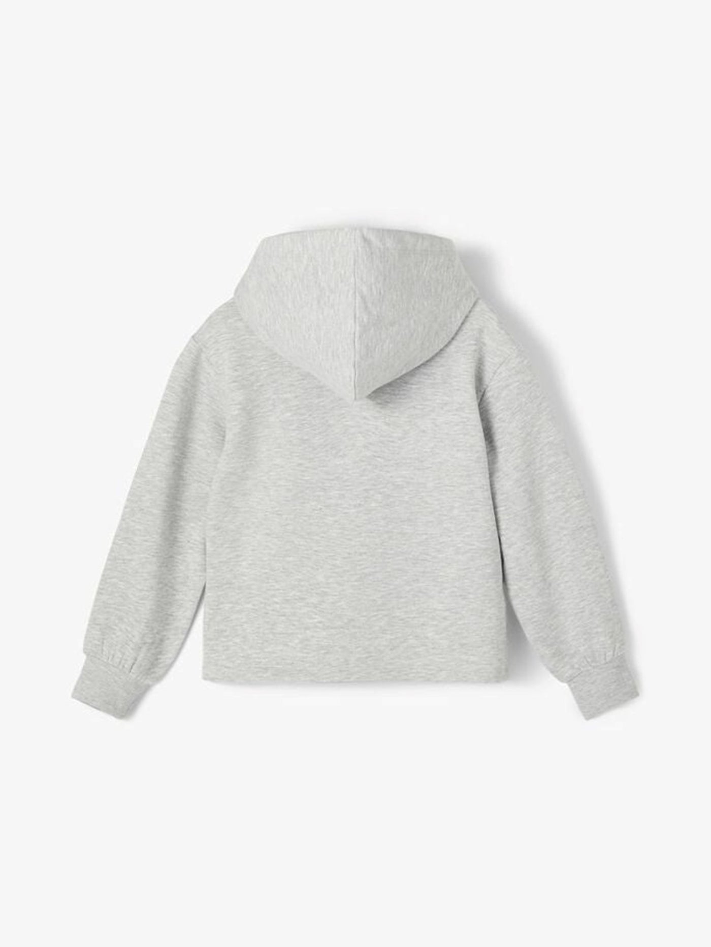 Cropped hoodie - Light gray - Name It - Purple 3