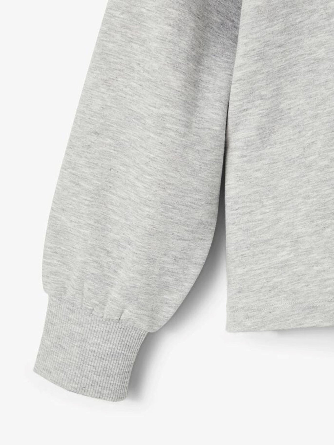 Cropped hoodie - Light gray - Name It - Purple 2