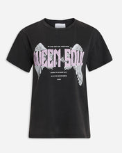 Load image into Gallery viewer, Paya tee - Gray Stone washed - Sisters Point - Black
