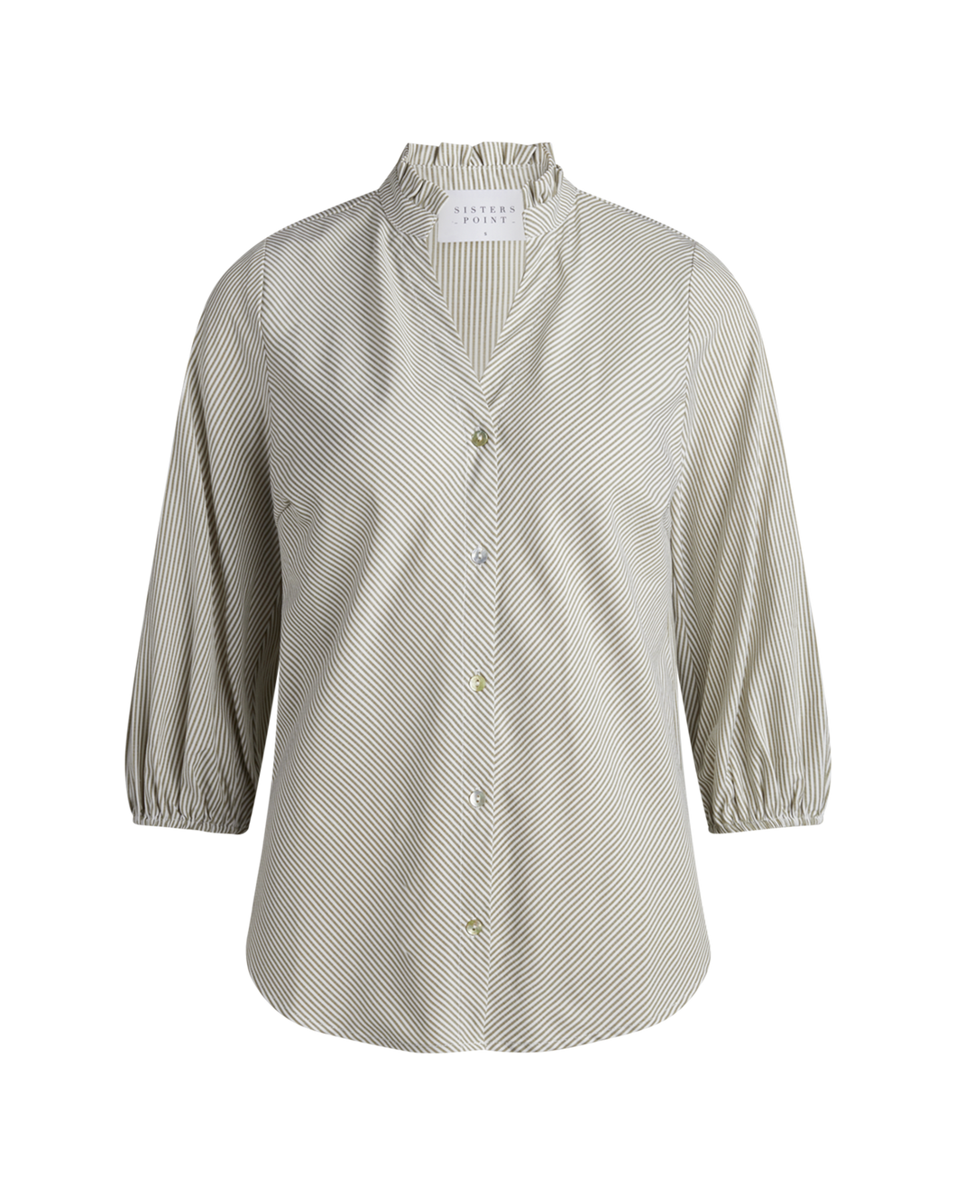 Emia Shirt - Khaki - Sisters Point - Green