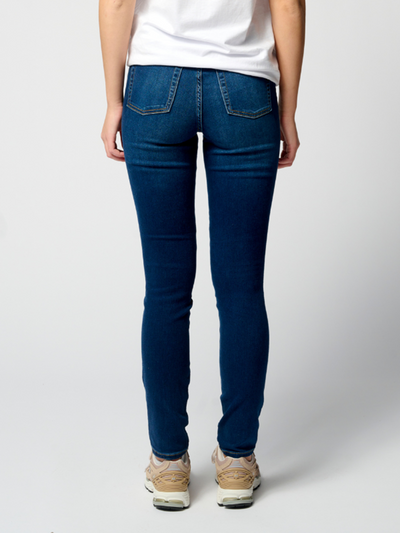 The Original Performance Skinny Jeans - Dark Blue Denim - TeeShoppen - Blue 2