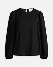 Load image into Gallery viewer, Vella Long Sleeve Blouse - Black - Sisters Point - Black
