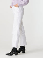 Load image into Gallery viewer, Wide high-waist jeans - White - ONLY - White 4
