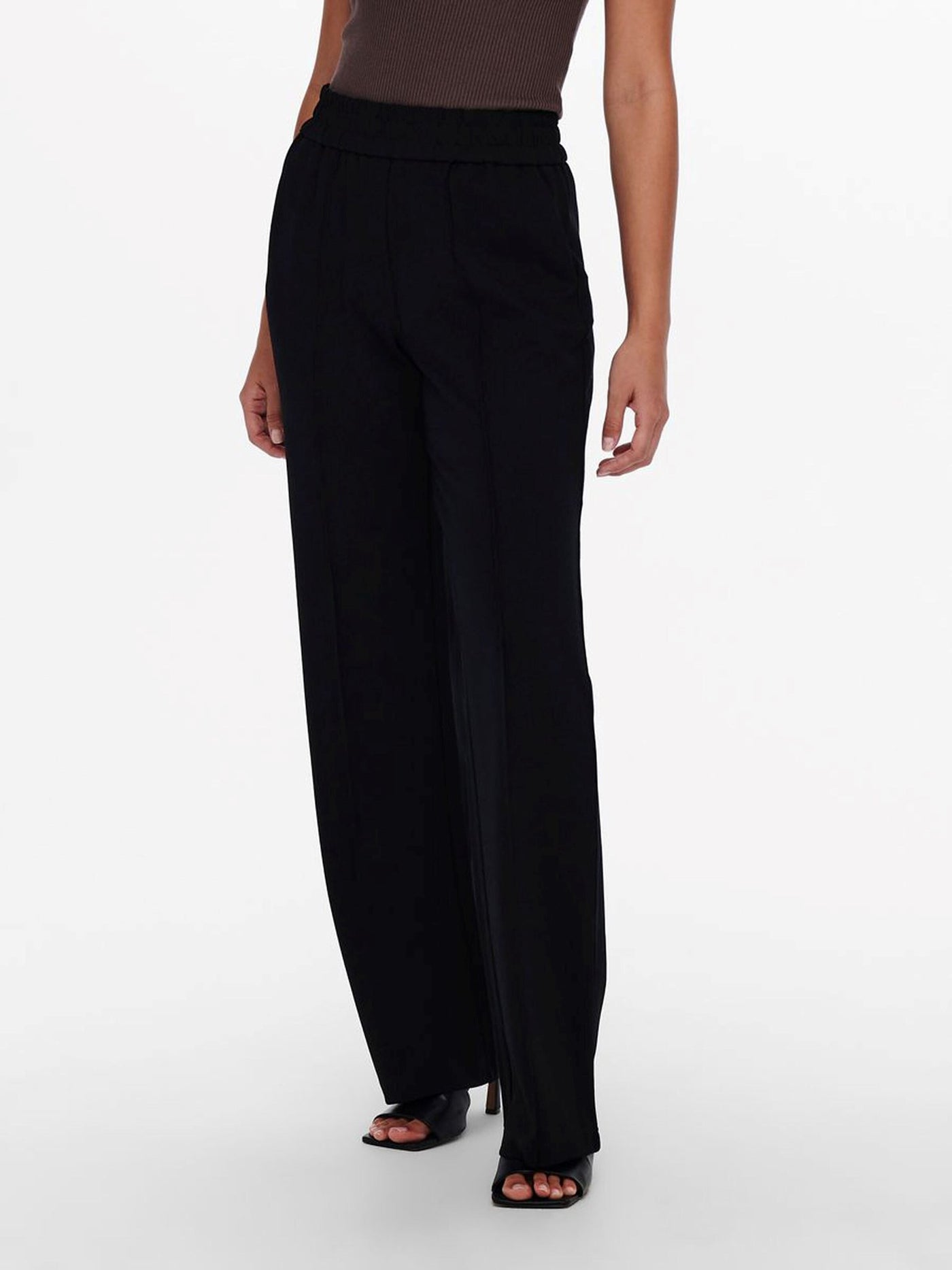 Suki Poptrash Pants - Black - ONLY - Black