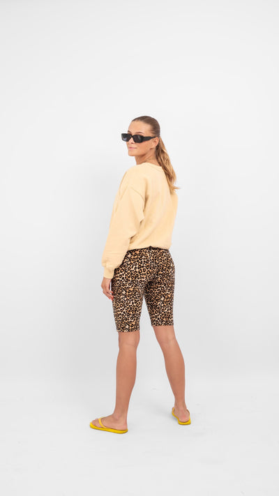 Alma Cycle Shorts - Leopard - Liberté 3