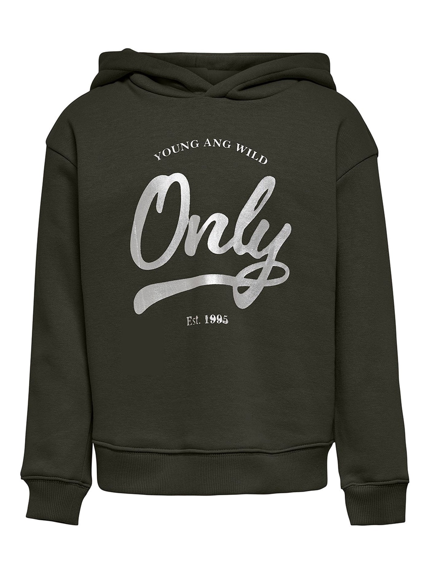 Every Life Logo Hoodie - Raisin - Kids Only - Green