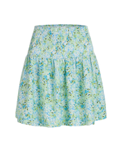 Load image into Gallery viewer, Veia Skirt - Blue/Green Flower - Sisters Point - Blue 2
