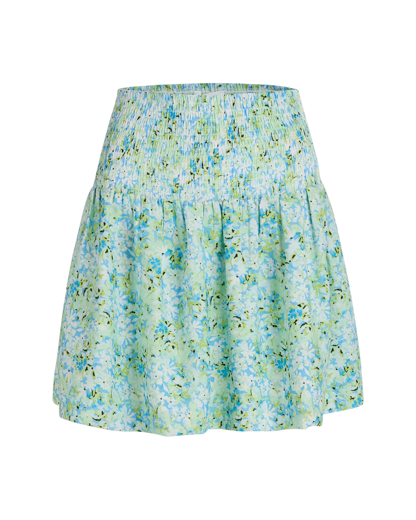 Veia Skirt - Blue/Green Flower - Sisters Point - Blue 2