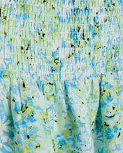 Load image into Gallery viewer, Veia Skirt - Blue/Green Flower - Sisters Point - Blue 3
