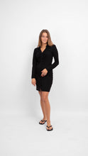 Charger l&#39;image dans la galerie, Siva Polo Dress - Black - ONLY - Black 4
