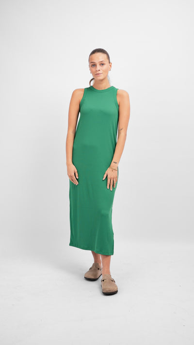 Line Summer Dress - Green Bee - ONLY - Green