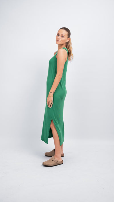 Line Summer Dress - Green Bee - ONLY - Green 3