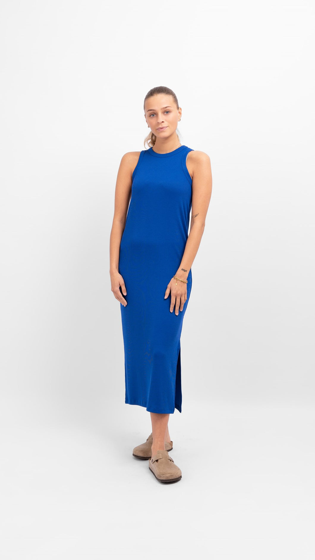 Line Summer Dress - Surf the Web - ONLY - Blue