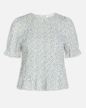 Cargar imagen en el visor de la galería, Nix Blouse - Blue Mini Flower - Sisters Point - Blue
