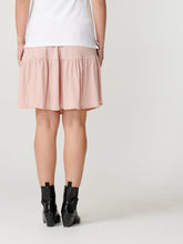 Charger l&#39;image dans la galerie, Basic soft mini skirt - Misty rose - PIECES - Pink 2
