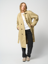 Charger l&#39;image dans la galerie, Linea trenchcoat - Beige - TeeShoppen - Khaki 7
