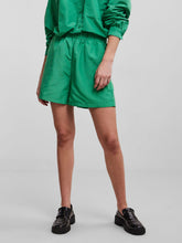 Load image into Gallery viewer, Chrilina High Waist Shorts - Simple Green - PIECES - Green
