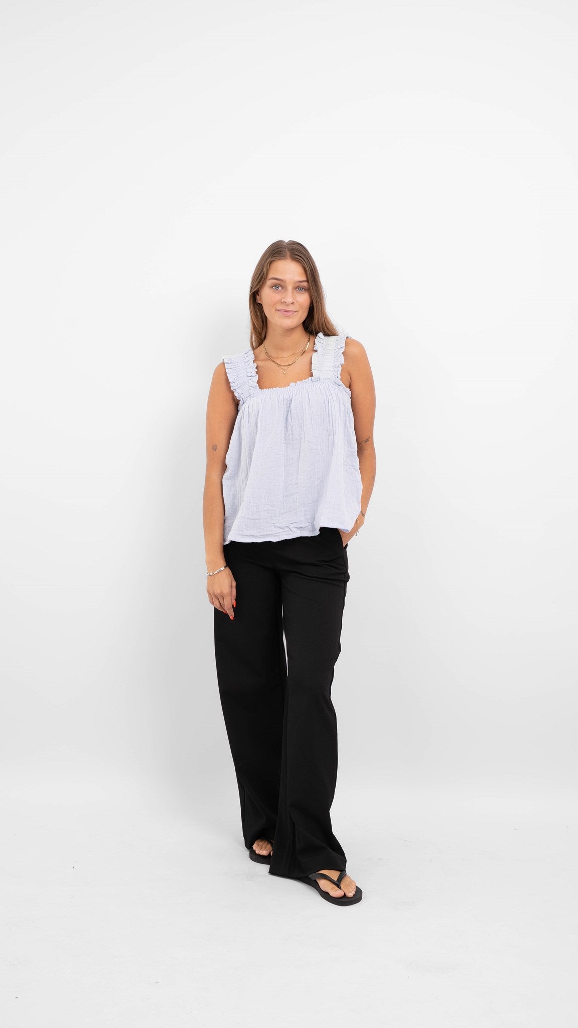 Lelou Top - Kentucky Blue - PIECES - Blue