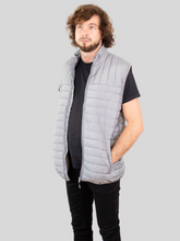 Load image into Gallery viewer, Paul Quilted Vest - Gray - Only &amp; Sons - Grey
