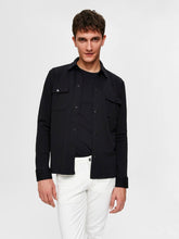 Load image into Gallery viewer, Organic Sweat Jacket - Black - Selected Homme - Black
