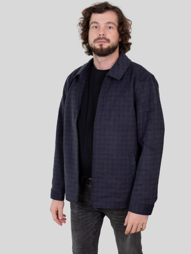 Fischer Overshirt - Kangaroo/NIGHT SKY - Only & Sons - Blue