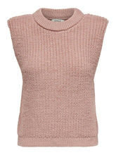 Load image into Gallery viewer, Knitted Vest - Rose Dawn - ONLY - Pink
